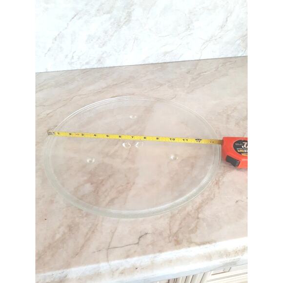 Microwave Glass Plate 13.5 inch H33 Replacement Inside Spinner Dish - Picture 2 of 2